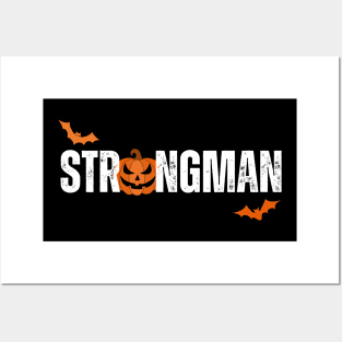Halloween Strongman Posters and Art